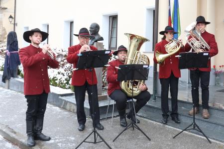 Odkritje doprsnega kipa dr Alfreda Šerka 06 Foto Ljubo Vukelič